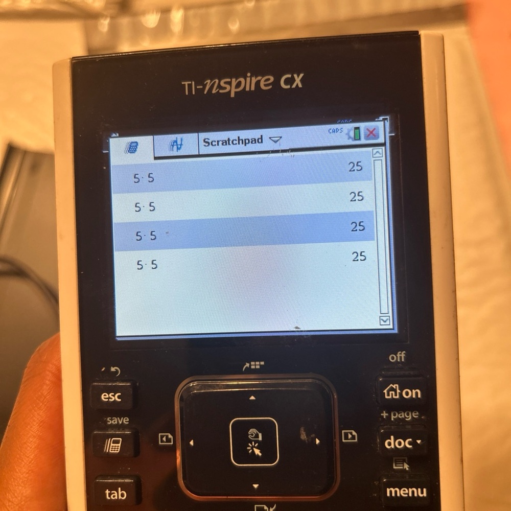 Texas Instruments TI Nspire CX Graphing Calculator Tested Color - Picture 4 of 12